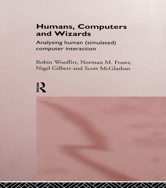 Humans, Computers and Wizards - cover
