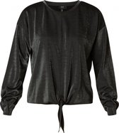 YESTA Dani Essential Jersey Shirt - Black - maat 0(46)