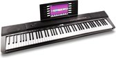 Digitale piano - MAX KB6 keyboard piano met o.a. 88 aanslaggevoelige toetsen, sustainpedaal, mp3 speler en vele andere features, gebruikt tweedehands  Nederland