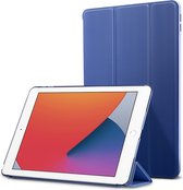 iPad 10.2 2019 / 2020 / 2021 hoes - Yippee Tri-fold - Slim Fit Smart Stand Case - Blauw