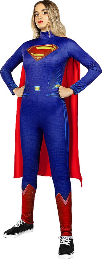 FUNIDELIA Supergirl Kostuum - Justice League - Superhelden Kostuum voor Vrouwen - Maat: XL