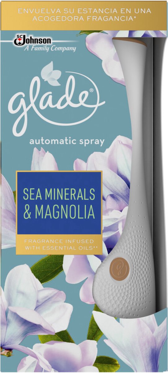 Glade Automatische Spray Houder Sea Minerals & Magnolia 269 ml