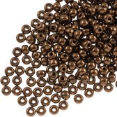 DQ Rocailles (4 mm) Brown Copper (25 Gram / 350 stuks)