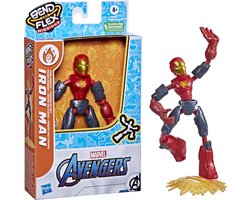 Marvel Avengers Bend and Flex Iron Man Fire Mission Speelfiguur