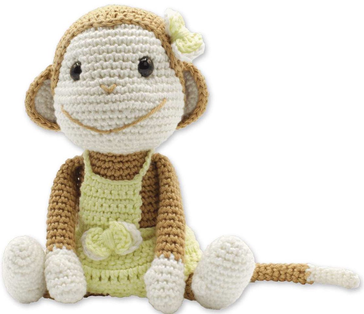 Hardicraft Nikki Aap haken (haakpakket) — afbeelding 4