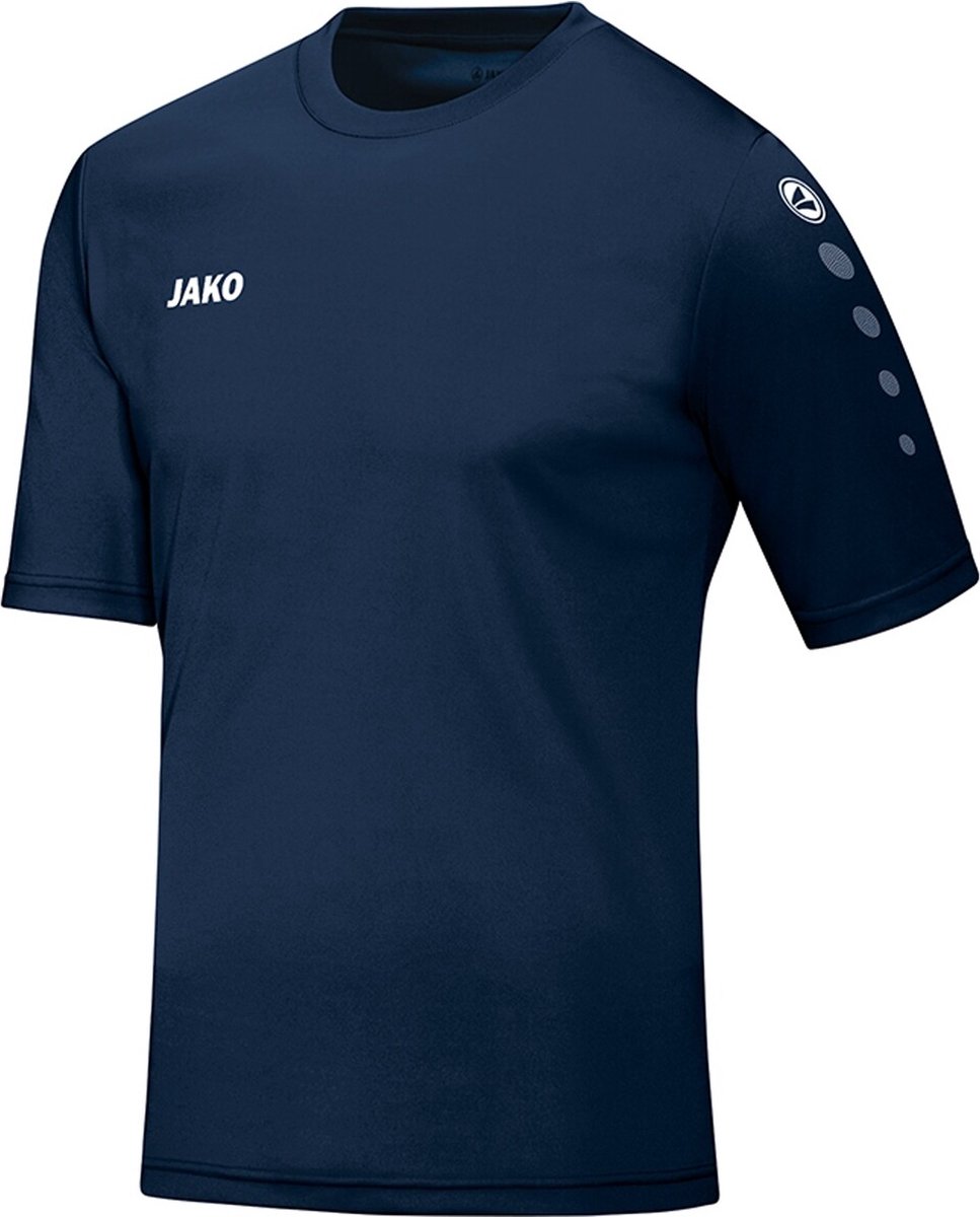 Jako - Shirt Team S/S - Blauw Sportshirt - 3XL - Blauw
