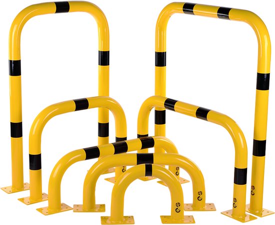 Etrier de protection Jaune & Noir 750 mm xx 1200 mm