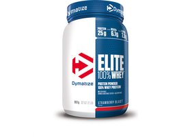 Dymatize Elite Whey Protein Eiwitshake - Aardbei - 907 gram