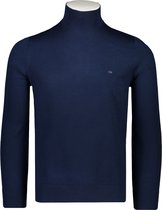 Calvin Klein Trui Blauw Aansluitend - Maat M - Heren - Herfst/Winter Collectie - Wol