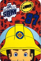 Brandweerman Sam fleece deken - 150 x 100 cm. - Fireman Sam plaid - lekker zacht