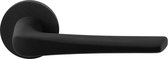 GPF8230.00 Tiki deurkruk op ronde rozet Zwart, 50x8mm