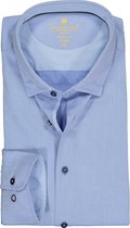 Redmond modern fit overhemd - twill - lichtblauw (contrast) - Strijkvriendelijk - Boordmaat: 43/44
