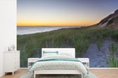 Behang - Fotobehang Gras op de stranden van Cape Cod National Seashore - Breedte 360 cm x hoogte 240 cm