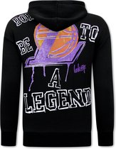 Los Angeles Lakers Oversized Hoodie Heren - Zwart