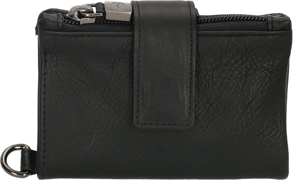 Micmacbags Discover Portemonnee - Zwart - 100% Leer