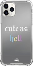 iPhone 11 Pro Case - Cute As Hell - Mirror Case