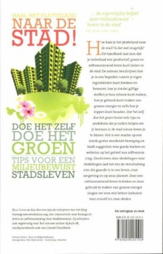 Doe Het Zelf, Doe Het Groen