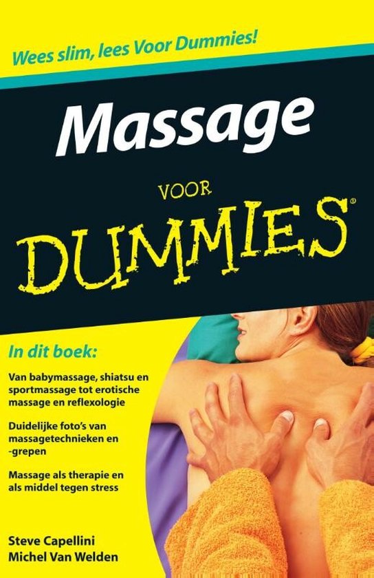 Voor Dummies - Massage voor dummies - cover