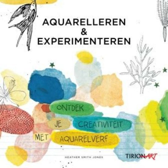 Cover van het boek 'Aquarelleren en experimenteren' van H. Smith Jones