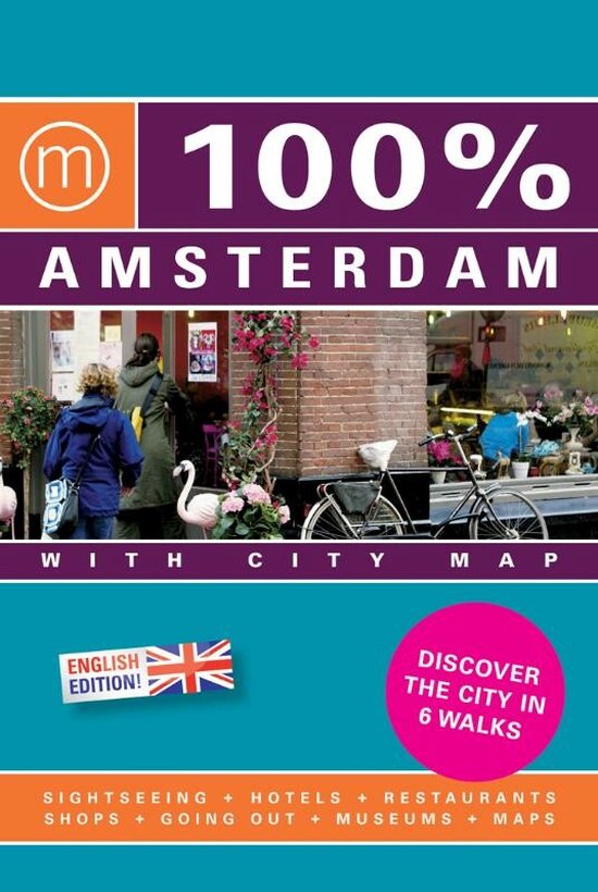 100% Amsterdam English Edition / Druk Heruitgave - cover