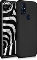 kwmobile telefoonhoesje voor OnePlus Nord N10 5G - Hoesje voor smartphone - Back cover in mat zwart