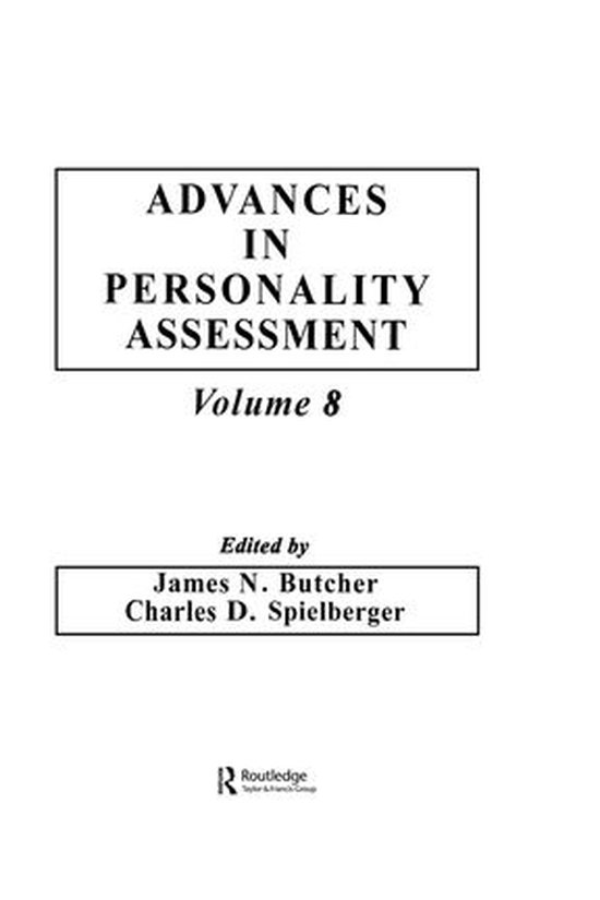 Advances in Personality Assessment - cover