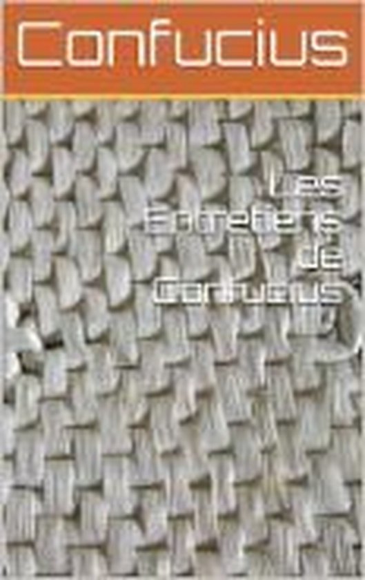 Les Entretiens de Confucius - cover