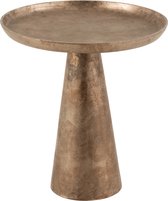 Bijzettafel | metaal | goud | 49.5x49.5x (h)52 cm
