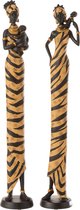 Ster - Afrikaanse | polyester | zwart | 12x10.5x (h)64.5 cm