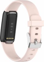 Lichtroze Silicone Band Voor De Fitbit Luxe - Large