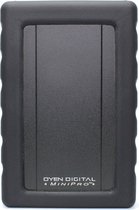 Oyen Digital Harde Schijf 2TB SSD MiniPro Dura 1TB USB-C Rugged Portable Solid State Drive, Professionele Externe Harde Schijf - DU31M-C25-SS-2T-BK