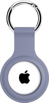 Xccess Keychain Siliconen Hoesje Geschikt voor Apple AirTag - Lavender