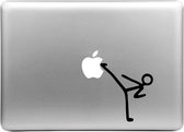 Mobigear Design Sticker Geschikt voor Apple MacBook Air 13 (2010-2019) - Karate