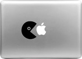 Mobigear Design Sticker Geschikt voor Apple MacBook Air 11 (2010-2016) - Eat Apple