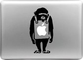 Mobigear Design Sticker Geschikt voor Apple MacBook Air 13 (2010-2019) - Aap