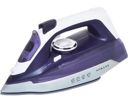 SOKANY 2055B Stoomstrijkijzer 2400W – Keramische Zoolplaat – Anti-kalk – Variabele Stoom – Met Oplaadbasis – Snel Opwarmen