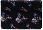 Herschel Spokane Sleeve 14 Inch - Gothic Floral | Macbook - Sleeve / Case / Hoes - Fleece Voering - Verstevigd Exterieur - Licht - Compact