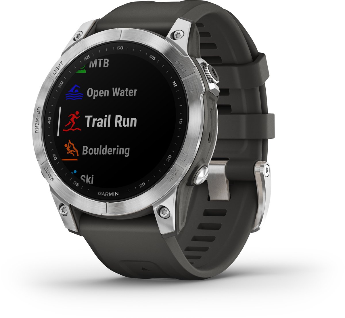 Afbeelding 3 van Garmin fenix 7 - Multisport Smartwatch voor heren - Geavanceerde GPS Tracker - 10ATM Waterdicht - tot 18 dagen batterij - 47mm - Graphite