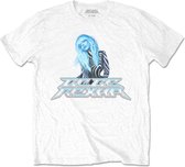 Bebe Rexha Heren Tshirt -S- Silver Logo Wit