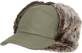 Fox Outdoor - Winter cap  - Winter muts  -  "Trapper"  -  OD groen / olijf