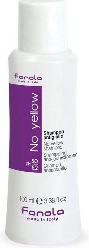 5. Fanola No Yellow Shampoo geen kleur
