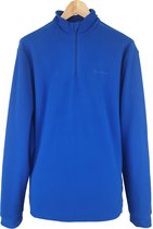 Odlo Heren Fleece Trui 1/4 Zip Blauw Maat L