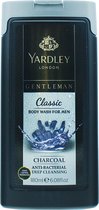 Yardley Gentleman Classic Charcoal Anti-bacterial Body Wash 180ml