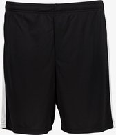 Dutchy heren voetbalshort - Zwart - Maat S