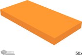 LEGO Tegel 2x4, 87079 Oranje 50 stuks