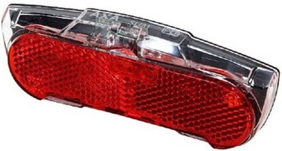 AXA Slim Steady Achterlicht - LED Fietsverlichting - Dynamo - Steady Functie - 600 m Zichtbaarheid - Zijzichtverlichting - 80 mm Montage - Rood van AXA — afbeelding 2