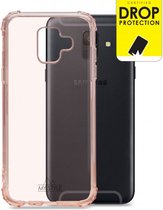 Samsung Galaxy A6 (2018) Hoesje - My Style - Protective Serie - TPU Backcover - Soft Pink - Hoesje Geschikt Voor Samsung Galaxy A6 (2018)