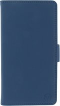 Huawei Ascend G620s Hoesje - Mobilize - Slim Wallet Serie - Kunstlederen Bookcase - Blauw - Hoesje Geschikt Voor Huawei Ascend G620s