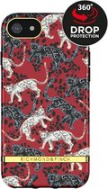 Apple iPhone 7 Hoesje - Richmond & Finch - Serie - Hard Kunststof Backcover - Samba Red Leopard - Hoesje Geschikt Voor Apple iPhone 7