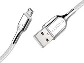 Cygnett Armoured Braided USB-A naar Micro USB Kabel 2 Meter - Wit
